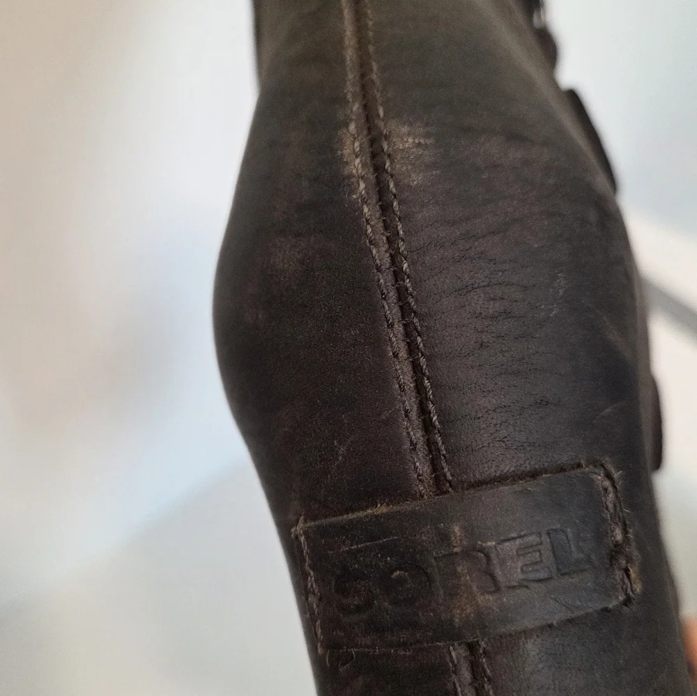 SOREL Joan of Arctic mid wedge boot, women’s 6.5 - Picture 13 of 16